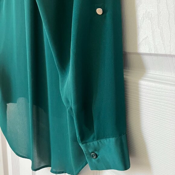 Apt. 9 Women's Green Blouse - NWOT Size US M Apt. 9 - Picture 5 of 9